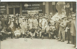 BELGIQUE - BRUXELLES - CARTE PHOTO - Transport BODENGHIEN - Petits Métiers