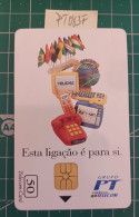 PORTUGAL PHONECARD USED PT083F TELECOM GROUP - Portugal