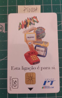 PORTUGAL PHONECARD USED PT083A TELECOM GROUP - Portogallo