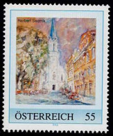 PM Hietzinger Kirche  ( Herbert Sedmik ) Ex Bogen Nr. 8022875  Postfrisch - Sellos Privados