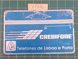 PORTUGAL PHONECARD USED LP03C CREDIFONE - Portugal
