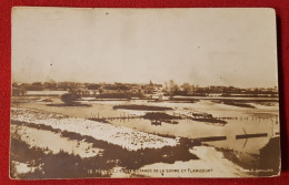 Carte Photo - Peronne L'Hiver L'étang De La Somme Et Flamicourt  - Photo E. Souillard - Peronne