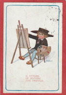 Illustrateur - A. Bertiglia - Le Peintre  - The Painter - Bertiglia, A.