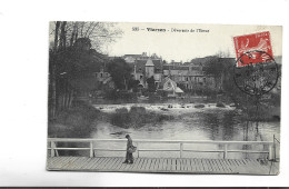 CPA DPT 18 VIERZON,  DEVERSOIR DE L YEVRE  En 1908! - Vierzon