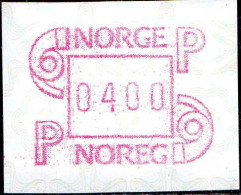Norvège Lisa N** Yv:3-400 Mi: 2 Cors De Poste 0400 - Machine Labels [ATM]