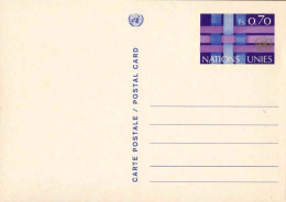 ONU (Genève) Entier-P N** (100) Carte Postale Fs0,70 - Other & Unclassified