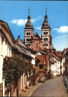 72409105 Amorbach Miltenberg Abteigasse Mit Abteikirche  - Amorbach