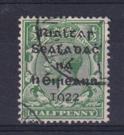 Ireland: 1922   KGV OVPT    SG1    ½d    Used  - Used Stamps