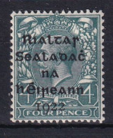 Ireland: 1922   KGV OVPT    SG6    4d     MH - Unused Stamps