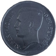 BE Belgique Légende En Néerlandais - 'ALBERT KONING DER BELGEN' 5 Francs 1932 - Colecciones