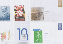 2012 Compl. 12 Postal Stationery BULGARIA / Bulgarie /Bulgarien - Enveloppes