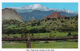 1 AK USA / Colorado * Pikes Peak From Garden Of The Gods - Nördlich Von Colorado Springs * - Andere & Zonder Classificatie