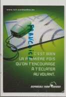 Carte Boomerang. Responsible Young Drivers. Social Actions. Souris D'ordinateur - Health