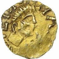 France, Triens, LINCONAS, VIIth Century, Langres, Or, TTB+, Belfort:Manque - 470-751 Monnaies Mérovingiennes