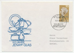 Cover / Postmark Germany / DDR 1984 Glass - Jena - Other & Unclassified