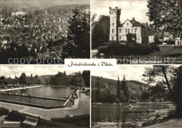 72401413 Friedrichsroda Schloss Reinhardtsbrunn Schwimmbad Gondelteich Gotha - Gotha