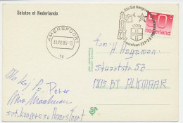 Card / Postmark Netherlands 1985 Esperanto - S.A.T. Congress Amersfoort - Esperanto