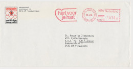 Meter Cover Netherlands 1984 Dutch Heart Foundation - Heart For Your Heart - The Hague - Andere & Zonder Classificatie