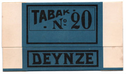 DEYNZE - VAN DER CRUYSSEN - Boite De Conditionnement De Tabac Jamais Utilisée - TABAC N° 20. - - Empty Tobacco Boxes