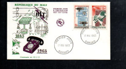 MALI FDC 1965 CENTENAIRE U I T - Mali (1959-...)