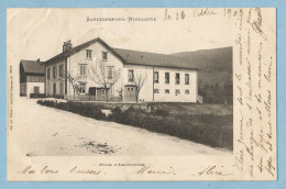 A114  CPA  SAULXURES-sur-Moselotte   (Vosges)   ECOLE D'AGRICULTURE  +++++++ - Saulxures Sur Moselotte