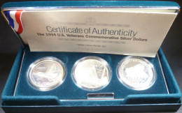 Stati Uniti D'America - 3 X 1 Dollaro 1994 P - Dollari Per I Veterani -  KM# 250 + 251 + 252 - Commemoratives