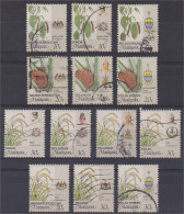 Malaisie 2002 Serie Courante N°964 F, G Et H Lot De 13 Différents états De La Fédération - Malaysia (1964-...)