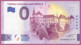 0-Euro XENR 01 2023 TORGAU SCHLOSS HARTENFELS - BÄREN - Privatentwürfe