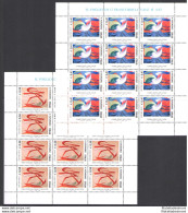 2003 Italia - Repubblica , Minifoglio Futurismo - Giacomo Balla  , Catalogo Sass - Hojas Completas