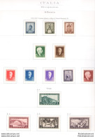 1939-40 ALBANIA , Occupazione Italiana, N° 16/29 Serie Ordinaria , MLH*/MNH** - Andere & Zonder Classificatie