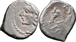 GAULE - ALLOBROGES - Denier à L'hippocampe Tête à Gauche - ARGENT - 2.38 G. - LT.2924 - 20-158 - Gallië