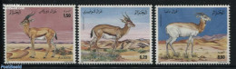 Algeria 1992 Gazelles 3v, Mint NH, Nature - Animals (others & Mixed) - Ongebruikt