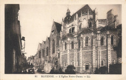 CPA Mayenne-L'église Notre Dame-91    L2951 - Mayenne