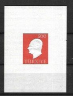 TURKEY 1959 Ataturk  MNH - Blocs-feuillets