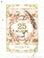 1971 - TURQUIA - SELLO DE SERVICIO - YVERT 121 - Used Stamps