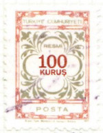 1971 - TURQUIA - SELLO DE SERVICIO - YVERT 122 - Used Stamps