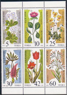 Bulgarie Fleurs Flowers Violette Tulipe Se-tenant MNH ** Neuf SC ( A30 24b) - Otros & Sin Clasificación