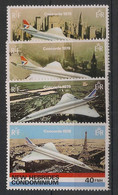 NOUVELLES HEBRIDES - 1978 - N°YT. 531 à 534 - Concorde - Série Complète - Neuf Luxe ** / MNH / Postfrisch - Neufs