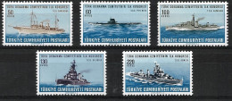 TURKEY 1965 Turkish Fleet MNH - Neufs