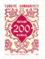 1972 - TURQUIA - SELLO DE SERVICIO - YVERT 128 - Used Stamps