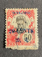 Colonie Bureau Indochine YUNNAN-FOU N° 61 BIC 2. Indice 6 Perforé Perforés Perfins Perfin Rare !! - Oblitérés