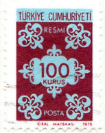 1975 - TURQUIA - SELLO DE SERVICIO - YVERT 136 - Used Stamps