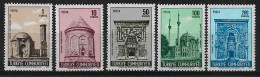 TURKEY 1969 Definitives, Buildings  MNH - Ongebruikt