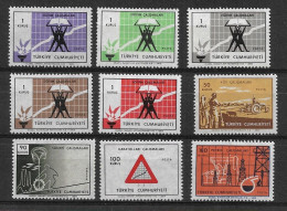 TURKEY 1969 Definitives, Symbols  MNH - Neufs