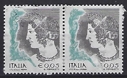 Italy 2002-04  Die Frauin Der Kunst  (o) Mi.2817 Ll C - 2001-10: Gebraucht