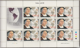 MALTA  885-886, 2 Kleinbogen, Postfrisch **, Europa CEPT: Entdeckung Amerikas, 1992 - Malte