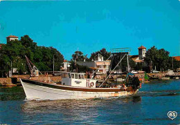 34 - Le Grau D'Agde - Vu De La Tamarissière - Bateaux - Automobiles - Flamme Postale De Agde - CPM - Voir Scans Recto-Ve - Agde