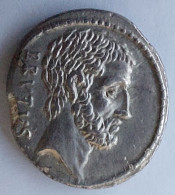 Denier En Argent - Q. Servilius Caepio (M. Junius) Brutus - TTB - Repubblica (-280 / -27)