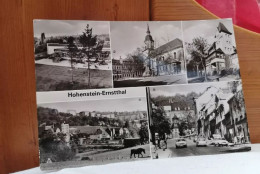 AK "Hohenstein-Ernstthal SACHSEN" SCHÖNE ALTE POSTKARTE ANTIK DDR MEHRBILDKARTE   HEIMAT SAMMLER  GUT ERHALTEN - Hohenstein-Ernstthal