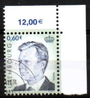 LUXEMBOURG, LUXEMBURG,  2004, MI 1638,  FREIMARKEN GROSSHERZOG HENRI, ESST GESTEMPELT, OBLITÉRÉ - Used Stamps